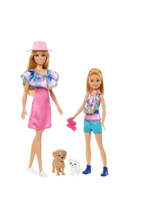 Barbie ve Stacie Kız Kardeşler İkili Set HRM09