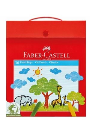 Faber Castell Pastel Boya Çantalı 36 lı