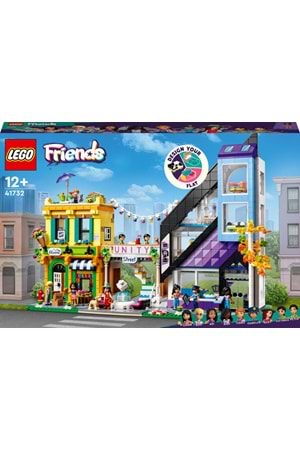 Lego Friends Şehir Merkezi Çiçek ve Tasarım Dükkanları * 41732