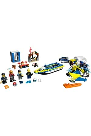 Lego City Su Polisi Dedektif Görevleri * 60355