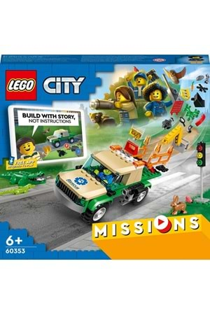 Lego City Vahşi Hayvan Kurtarma Görevleri * 60353