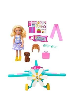 Barbie Chelsea'nın Pervaneli Mini Uçağı HTK38