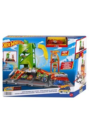 Hot Wheels Elektrikli Araç Şarj İstasyonu HTN79