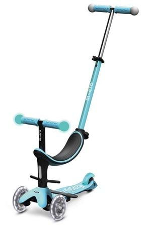 Micro Scooter Mini2Grow Deluxe Magic Mavi Işıklı Teker MMD358