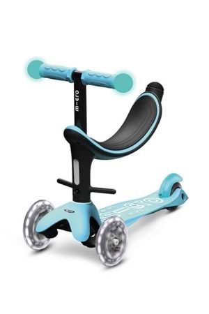 Micro Scooter Mini2Grow Deluxe Magic Mavi Işıklı Teker MMD358