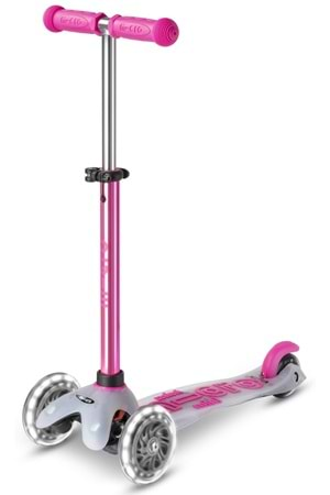 Micro Scooter Mini Deluxe Flux Neochrome Pembe Işıklı Teker MMD363