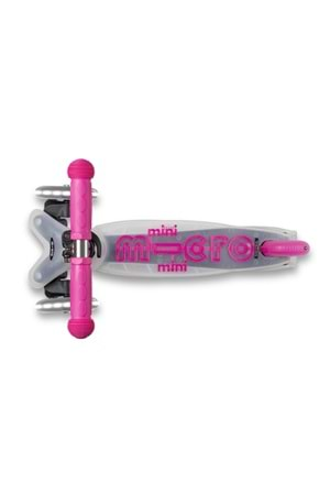 Micro Scooter Mini Deluxe Flux Neochrome Pembe Işıklı Teker MMD363