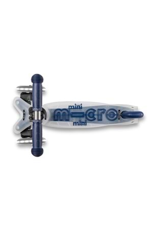 Micro Scooter Mini Deluxe Flux Navy Işıklı Teker MMD204