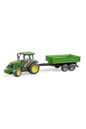 Bruder John Deere 5115M Traktör Ve Römork 02108