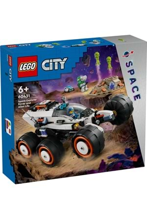 Lego City Uzay Keşif Robotu ve Uzaylı Canlı 60431