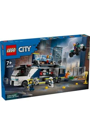 Lego City Polis Mobil Suç Laboratuvarı Kamyonu 60418