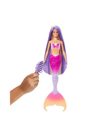 Barbie Renk Değiştiren Deniz Kızı ve Aksesuarları HRP97