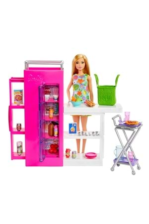 Barbie Mini Büfe Oyun Seti HJV38