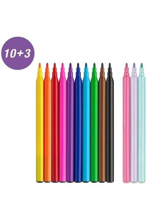 Faber Castell Unicorn Keçeli Kalem 13 lü 554213