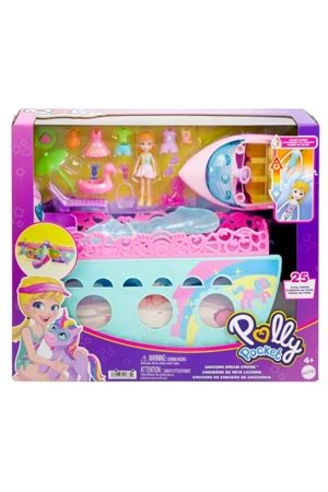 Polly Pocket Unicorn Dream Cruise Oyun Seti HWP26