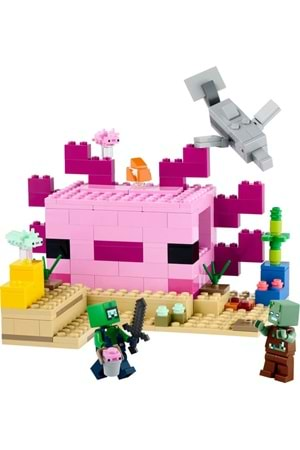 Lego Minecraft Aksolotl Evi 21247