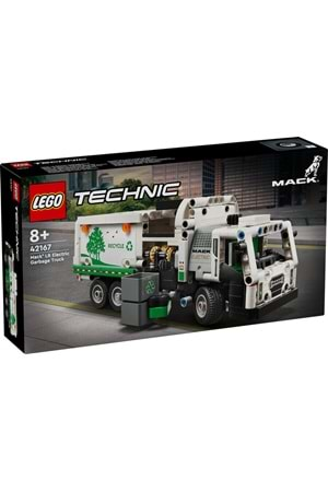 Lego Technic Mack LR Electric Çöp Kamyonu 42167