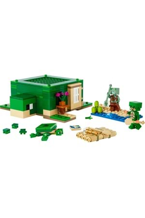 Lego Minecraft Kaplumbağa Plaj Evi 21254