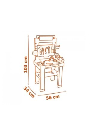 Smoby Black Decker Bricolo One Çalışma Tezgahı 360732