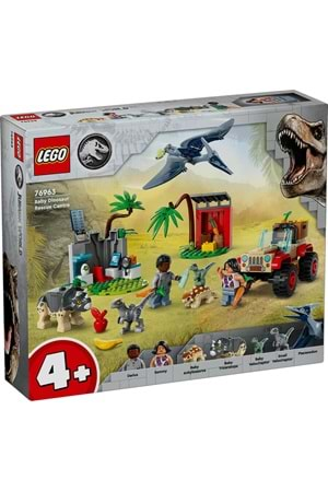 Lego Jurassic World Yavru Dinozor Kurtarma Merkezi 76963