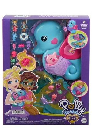 Polly Pocket Deniz Atı Baba Ve Yavru HWP03