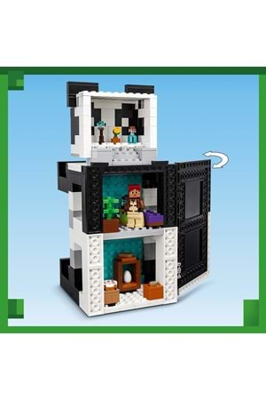 Lego Minecraft Panda Barınağı 21245