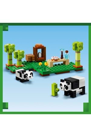 Lego Minecraft Panda Barınağı 21245