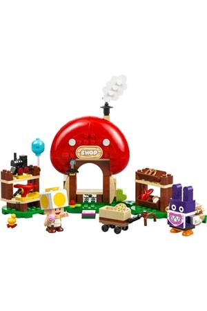 Lego Super Mario Nabbit Toad'un Dükkanında Ek Macera Seti 71429