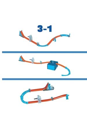 Hot Wheels Track Builder Rüzgar Temalı Akrobasi Seti HNJ67