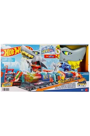 Hot Wheels Muhteşem Köpek Balığı Araba Yıkama HTN82