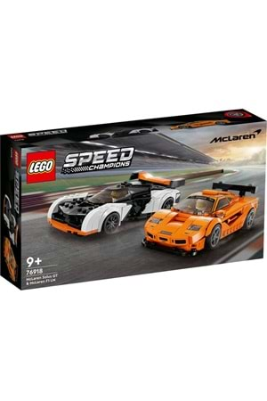 Lego Speed Champions McLaren Solus GT ve McLaren F1 LM 76918