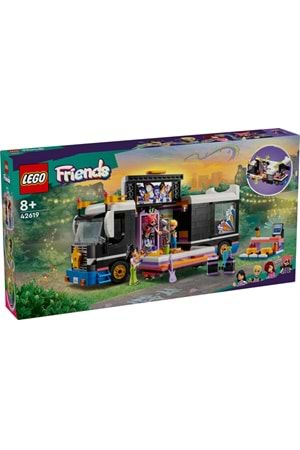 Lego Friends Pop Star Müzik Turne Otobüsü 42619