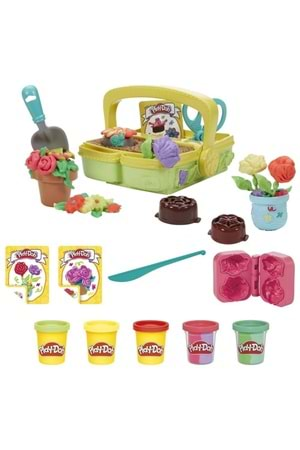 Play Doh Renkli Çiçekler Botanik Oyun Seti G0492