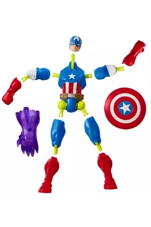 Marvel Avengers Mix Mashers Action Captain America F9267