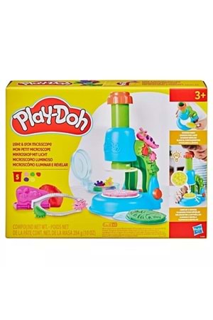 Play Doh Işıklı Mikroskop Oyun Seti G0494