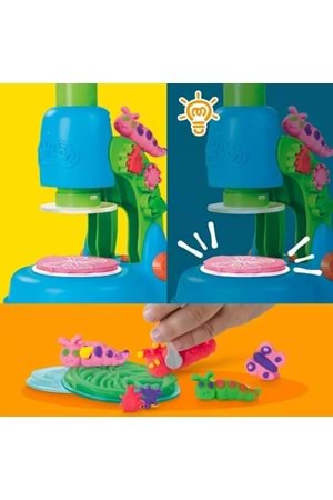 Play Doh Işıklı Mikroskop Oyun Seti G0494
