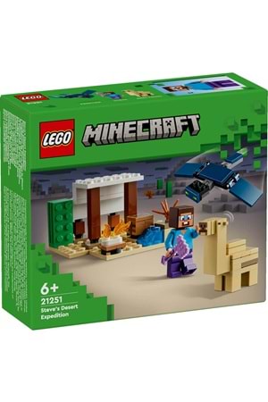 Lego Minecraft Steve'in Çöl Keşfi 21251