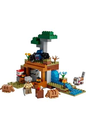 Lego Minecraft Armadillo Maden Keşfi 21269