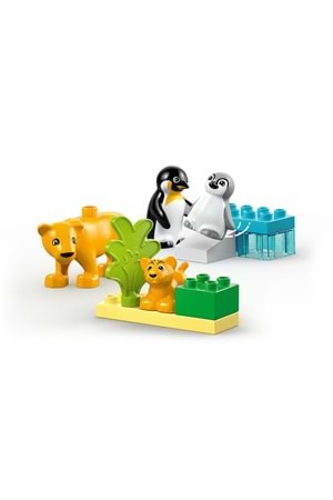 Lego Duplo Vahşi Hayvan Aileleri: Penguenler ve Aslanlar 10442
