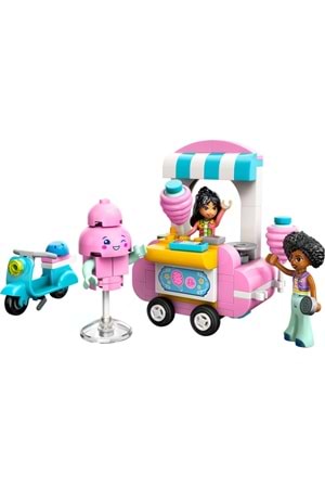 Lego Friends Pamuk Şeker Standı ve Scooter 42643