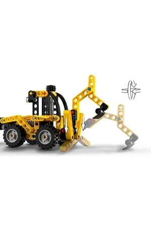 Lego Technic Kazıcı Yükleyici 42197