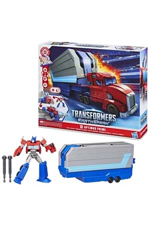 Transformers EarthSpark Optimus Prime Savaş Tırı G0750