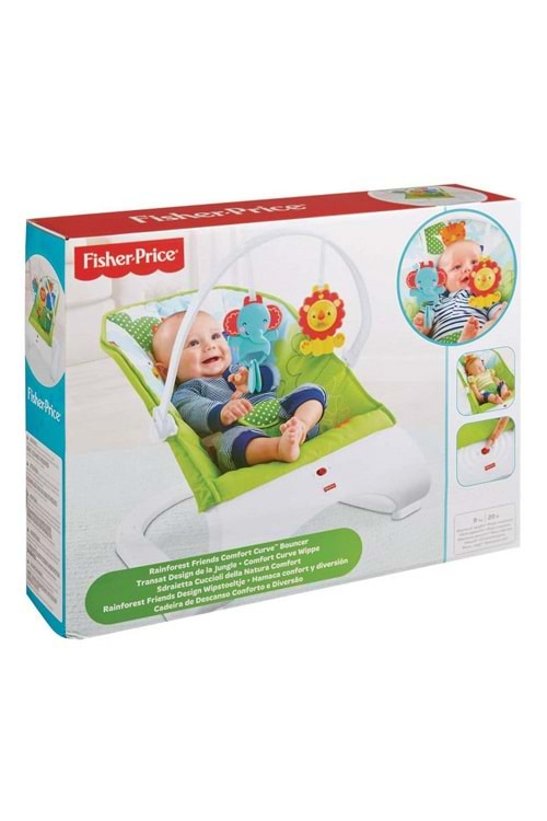 Fisher Price Yağmur Ormanı Arkadaşları Anakucağı 0 ay+ CJJ79