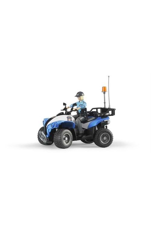 Bruder Atv Polis Araci & Bayan Polis Memuru Ve Aksesuar 63010