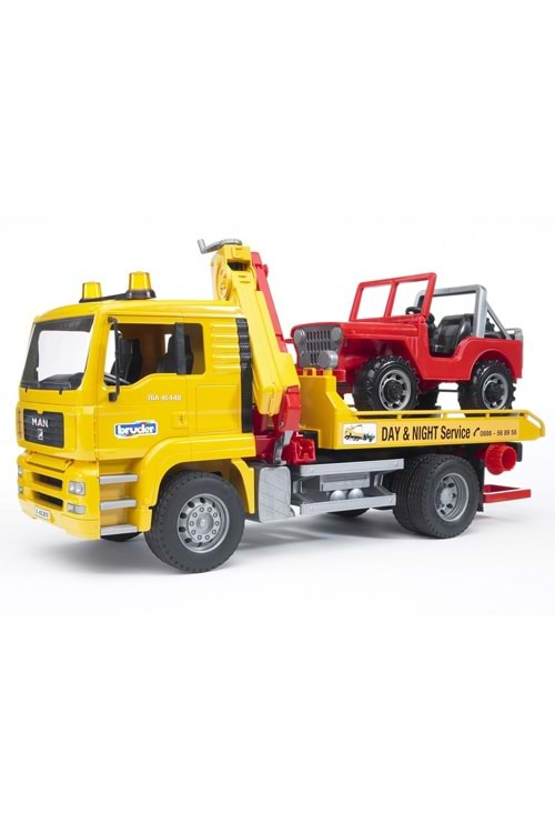 Bruder Man Araba Çekici Jeep 02750