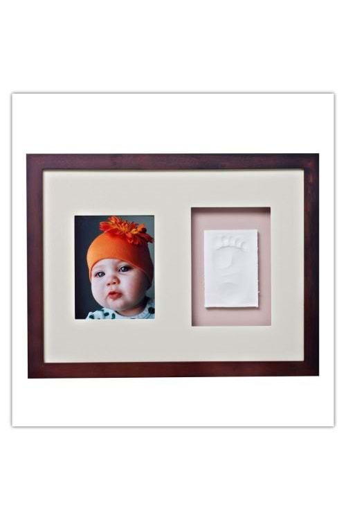 Baby Memory Prints Duvar Çerçevesi Ceviz 011