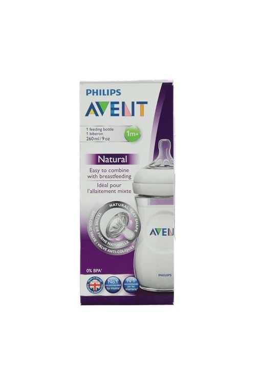 Avent Natural Biberon 260 ml 1 Ay+ SCF033/17