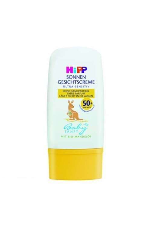 Hipp Babysanft Yüz Güneş Kremi 50 Faktör 30 ml