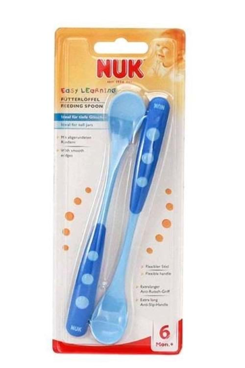 Nuk Easy L Beslenme Kaşığı 2 li 5 ay+