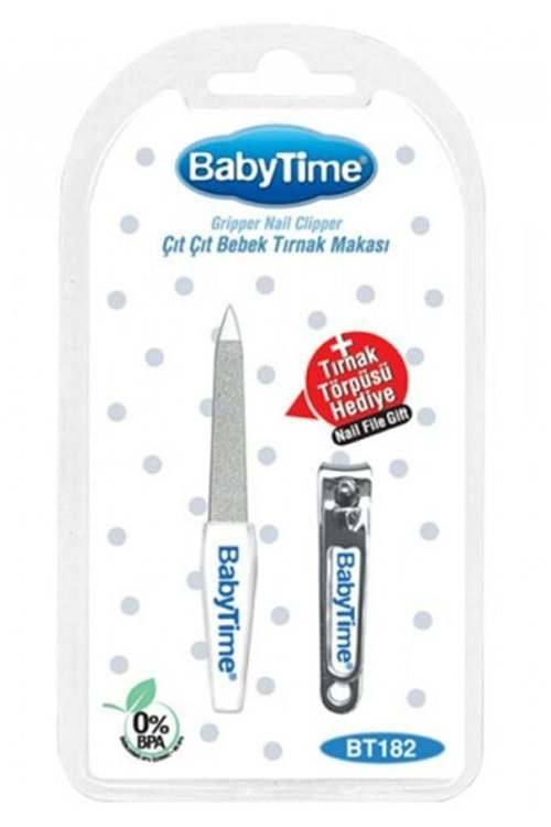 Baby Time Çıt Çıt Bebek Tırnak Makası BT182